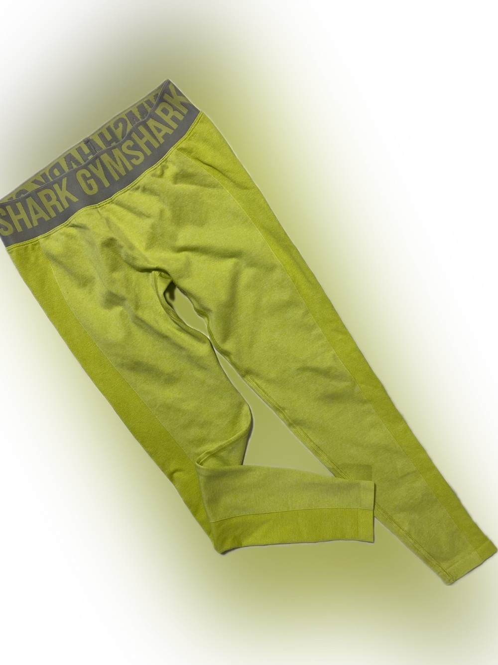Gymshark Olive-Lime Seamless Leggings